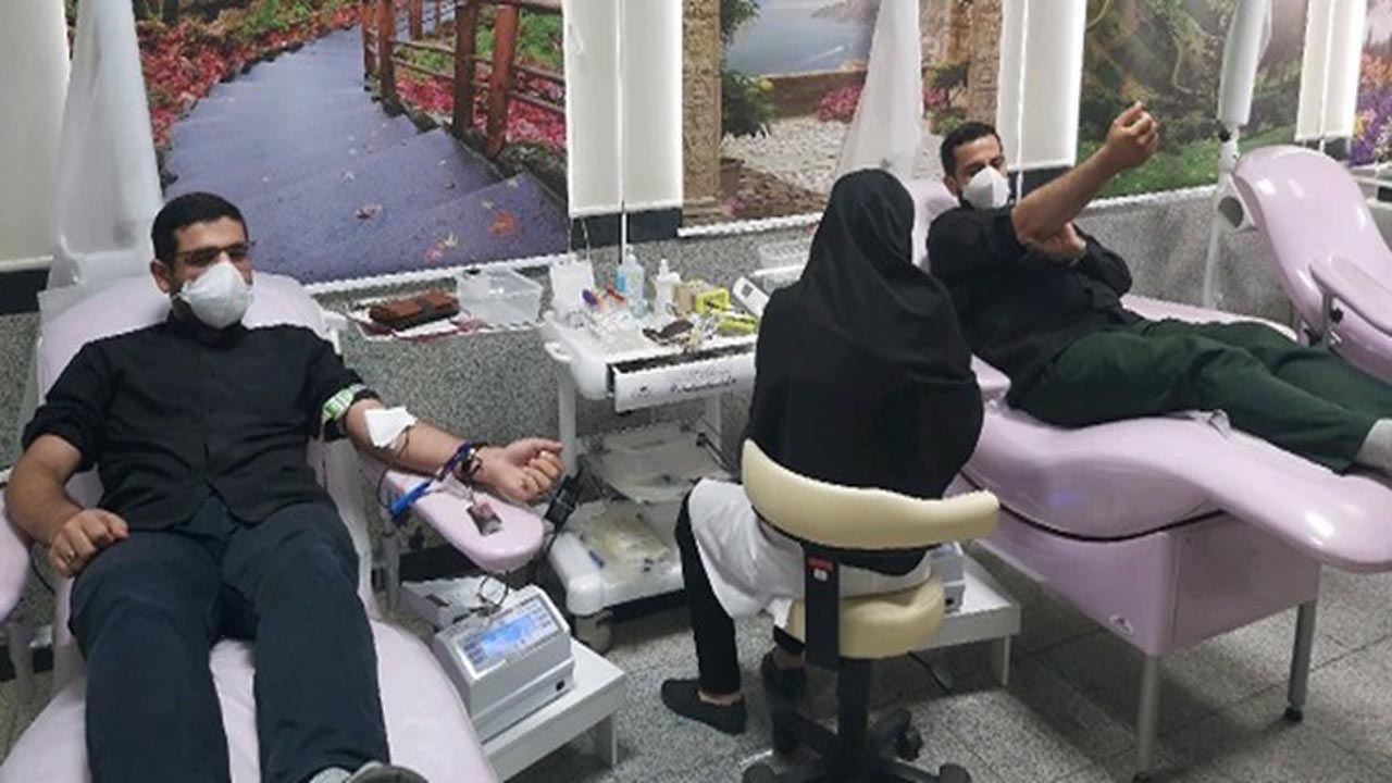 روایتی متفاوت از کمک مؤمنانه/ خون سبزپوشان در رگ‌های بیماران + تصاویر