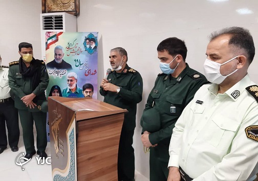 سخنرانی سردار شاهوار پور در افتتاحیه اولین مرکز تصویر برداری پزشکی در دشت آزادگان