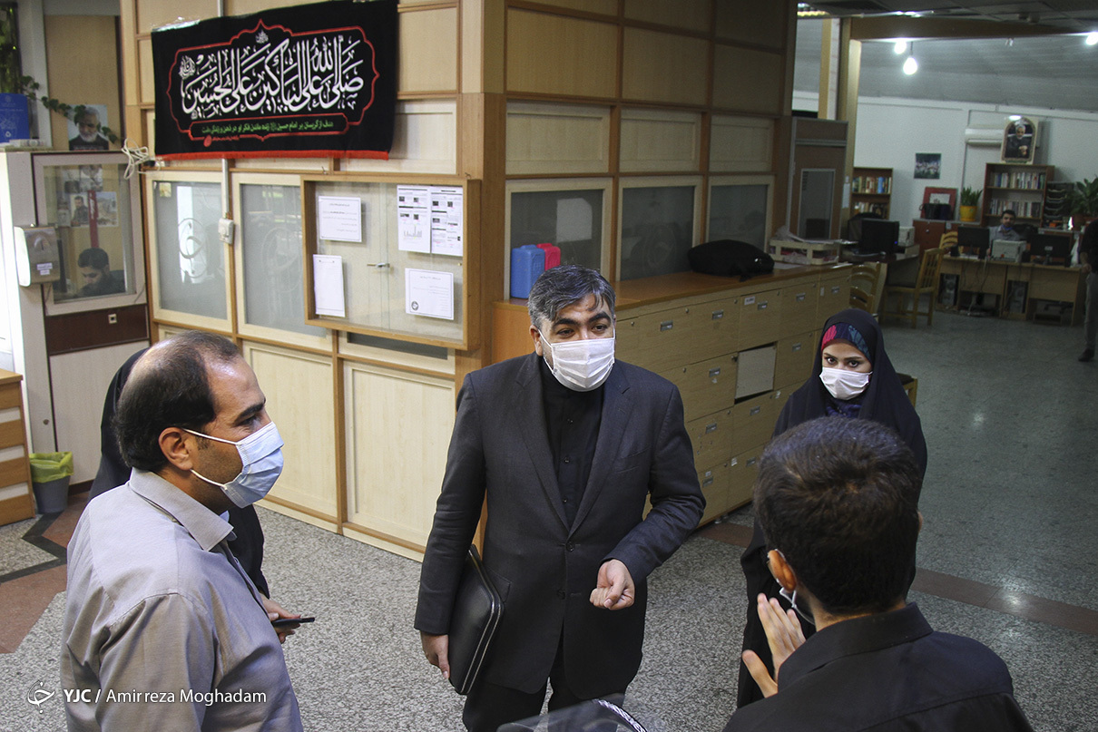 سخنگوی کمیسیون امنیت ملی از باشگاه خبرنگاران جوان بازدید کرد
