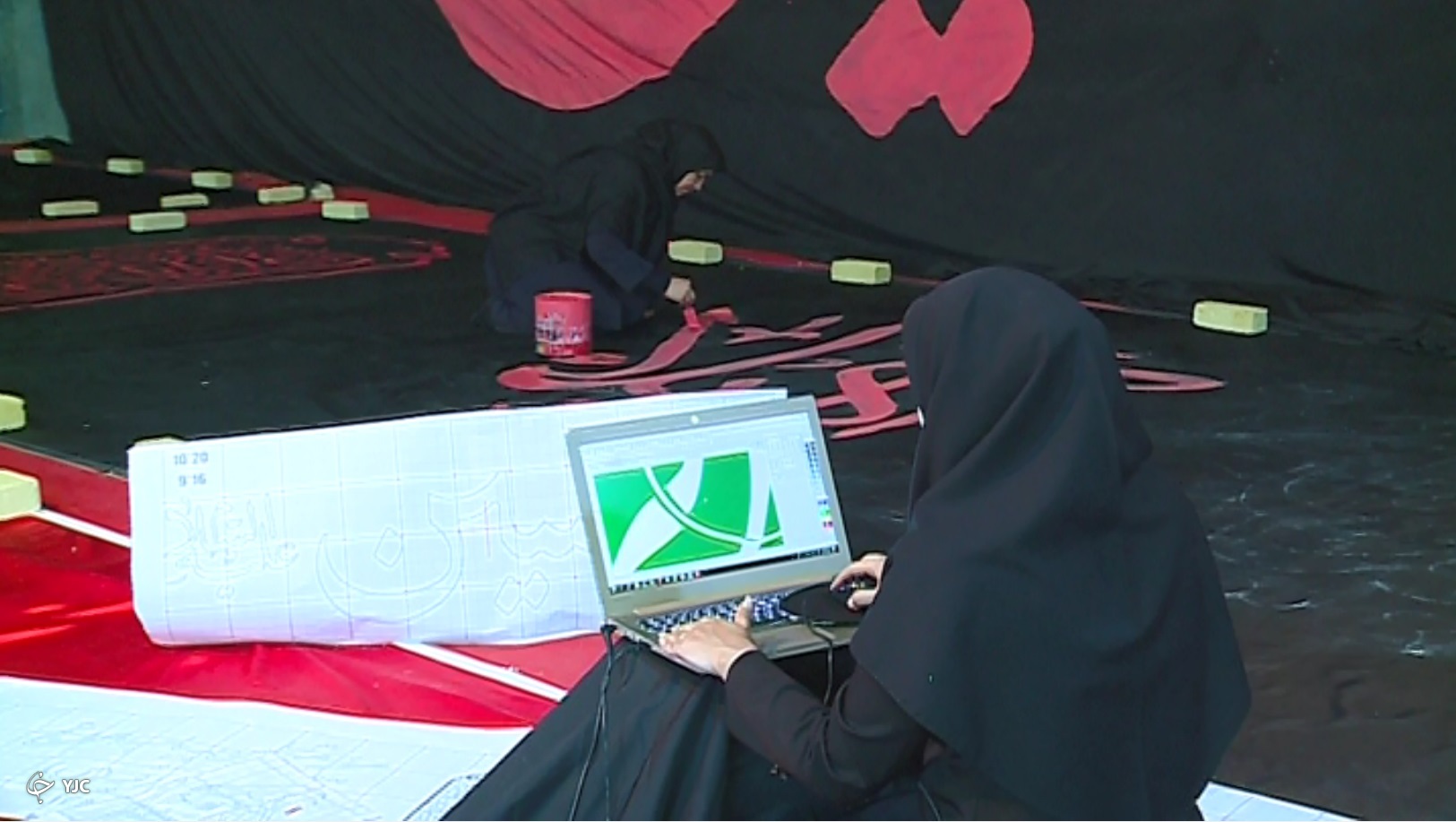 خدمت به اهل بیت(ع) همراه پدر سفر به هفت شهر عشق با بیرق محبت اهل بیت