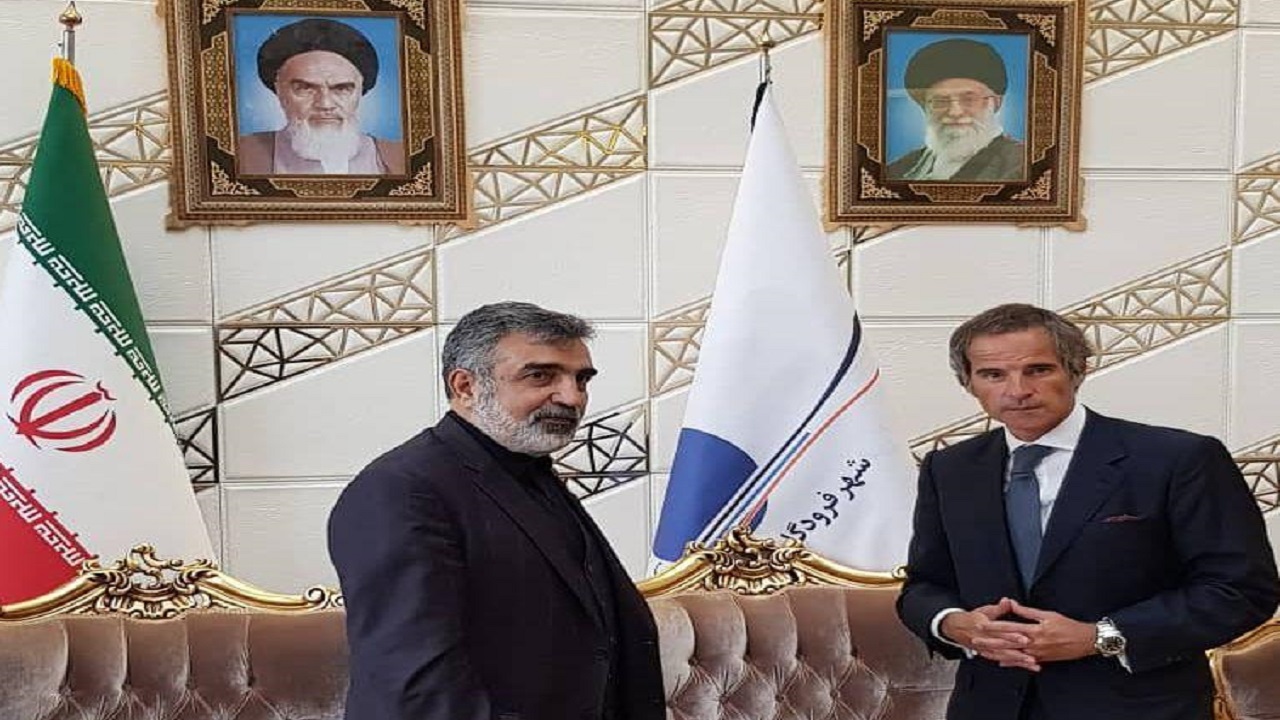 گروسی تهران را به مقصد وین ترک کرد