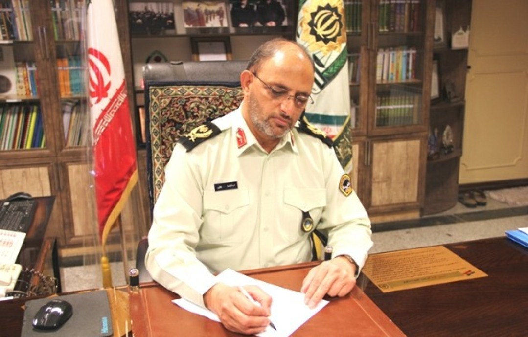  سردار ناظری، فرمانده انتظامی استان کرمان 