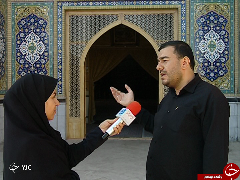 شهامی مسئول روابط عمومی حسینیه اعظم زنجان