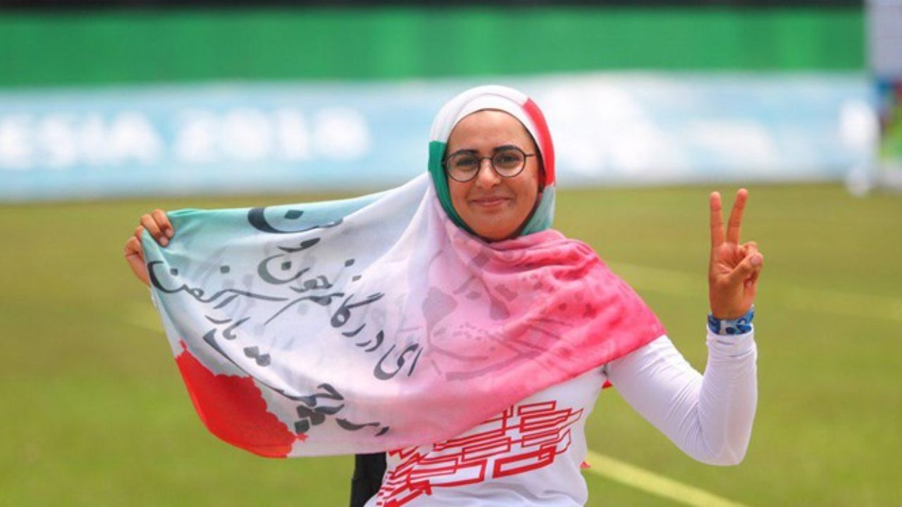 رکورد ملی پوش پارا تیر و کمان ایران