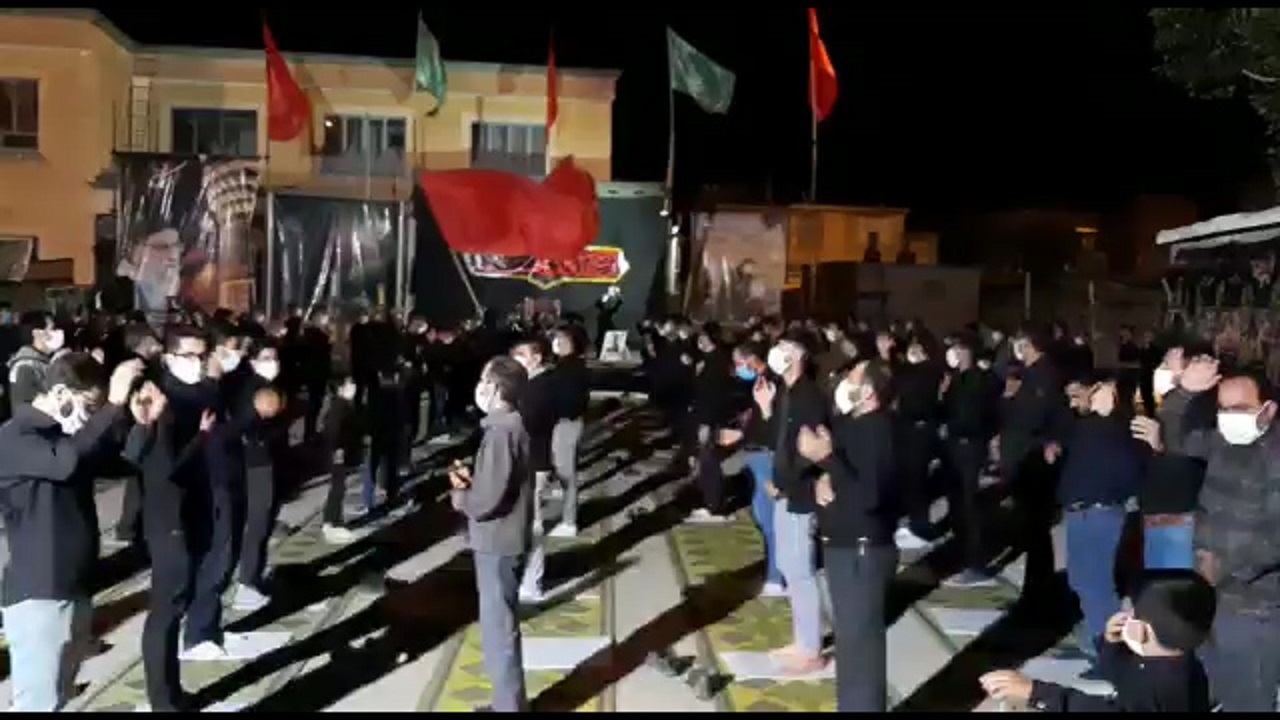 مراسم عزاداری امام حسین (ع) در روستای گراچقا همدان + فیلم
