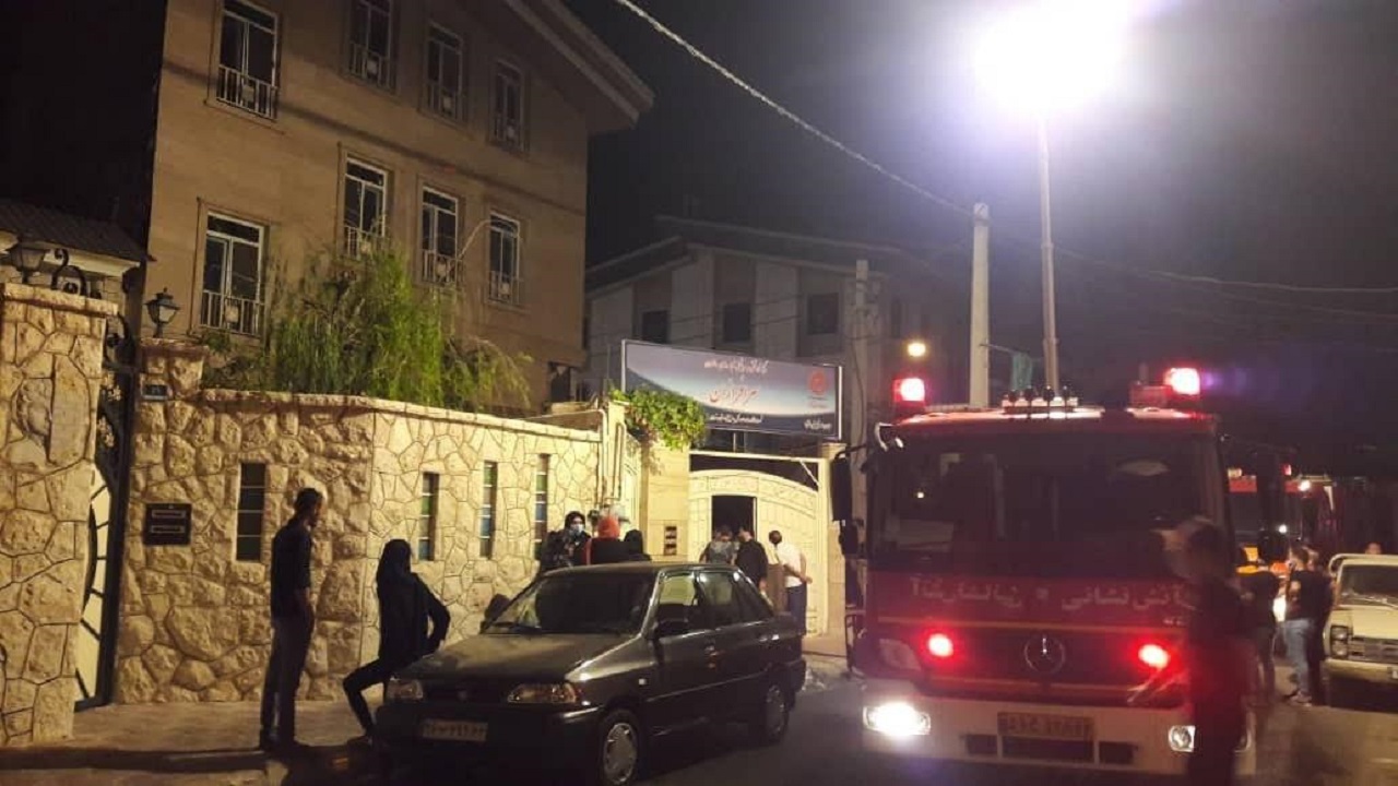 جزئیات آتش سوزی در یک مرکز توانبخشی در غرب تهران