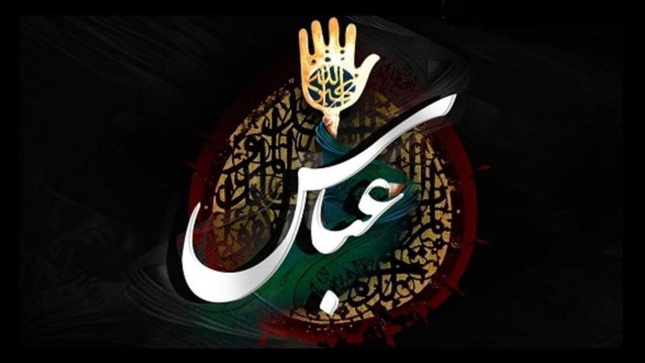 فارس یکپارچه سیاهپوش در عزای علمدار دشت کربلا + تصاویر