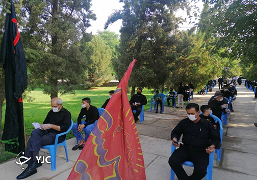 عزاداران فارس در سوگ علمدار دشت کربلا