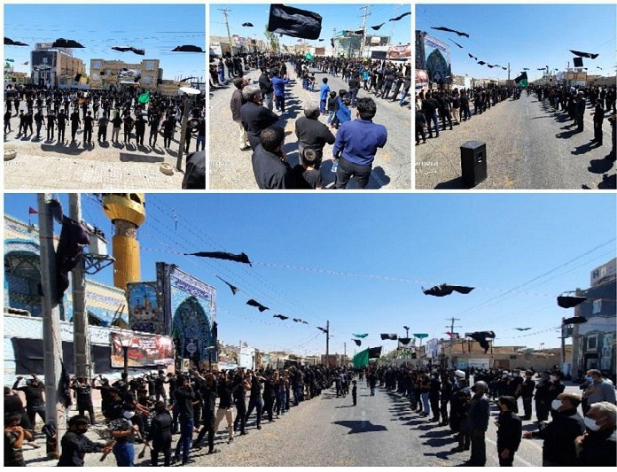 عاشقان اباعبدالله الحسین(ع) در سیستان و بلوچستان به سوگ نشستند