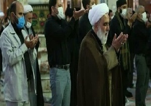 نماز ظهر تاسوعا در میعادگاه منتظران برپا شد
