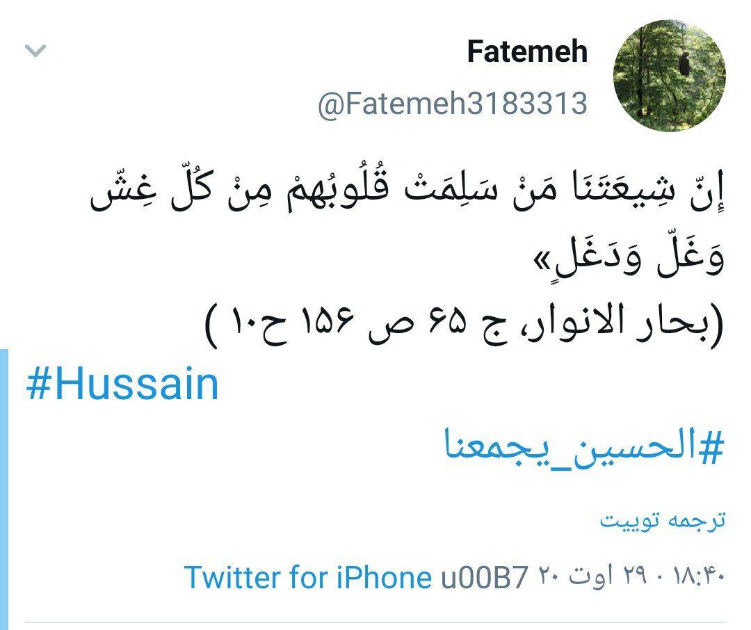 #ما_ملت_امام_حسینیم همچنان داغ است
