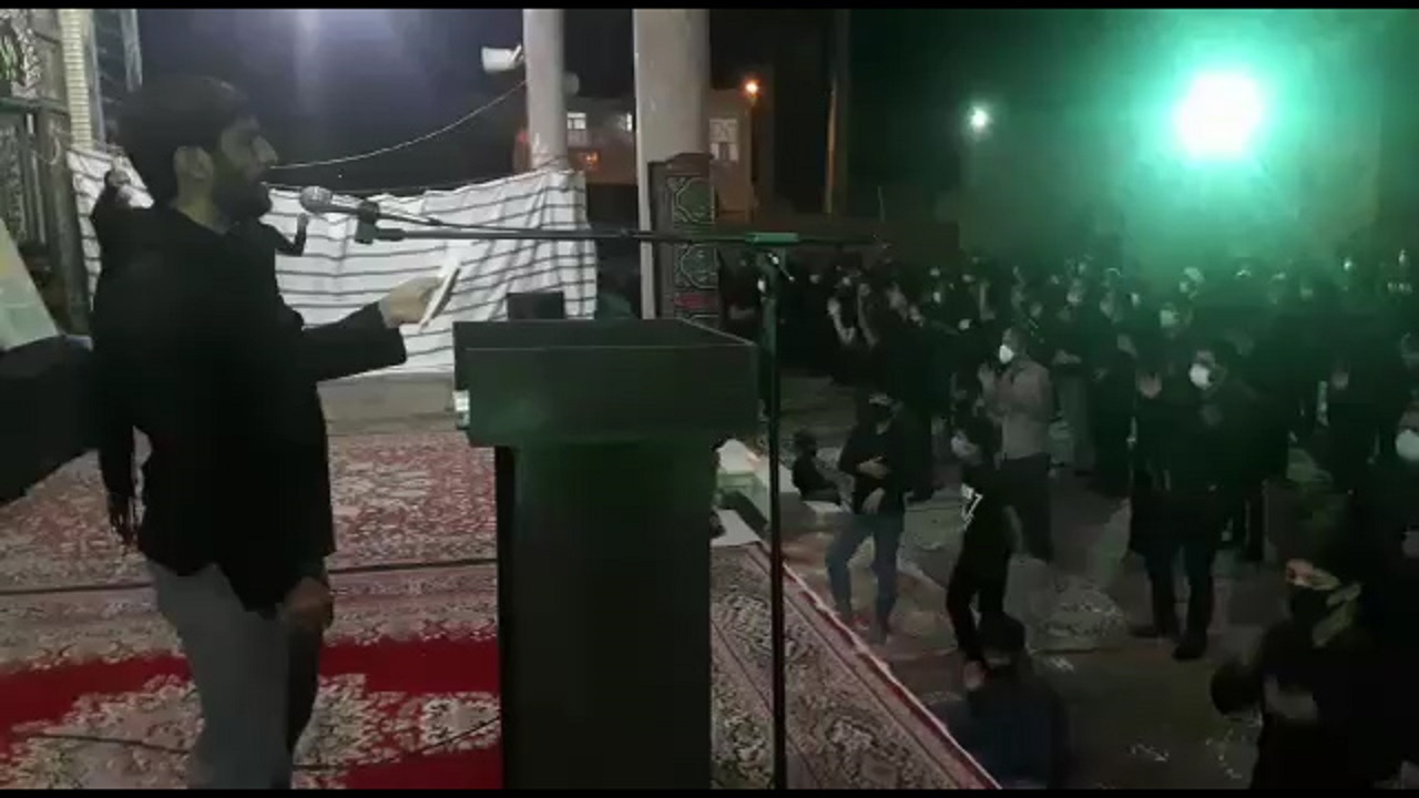 عزاداری حضرت اباعبدالله الحسین در روستای «بکهدان» + فیلم