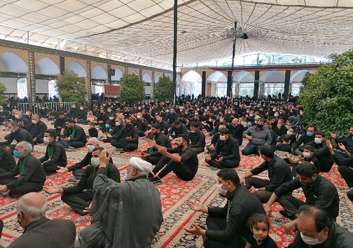 خراسان جنوبی سیاه پوش سالار شهیدان در روز عاشورا
