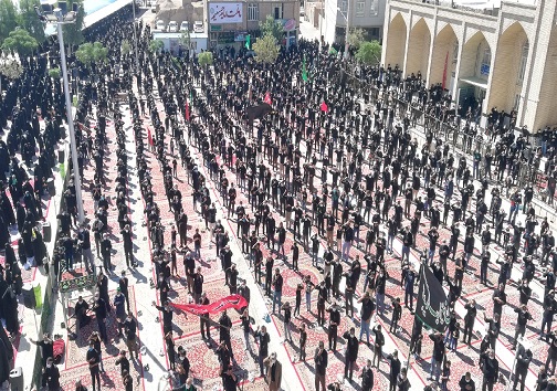 خراسان جنوبی سیاه پوش سالار شهیدان در روز عاشورا
