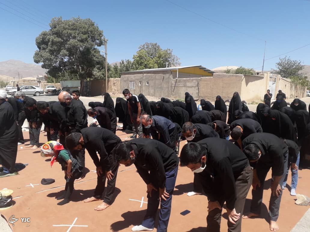  نماز طهر عاشورا در کوهبنان 