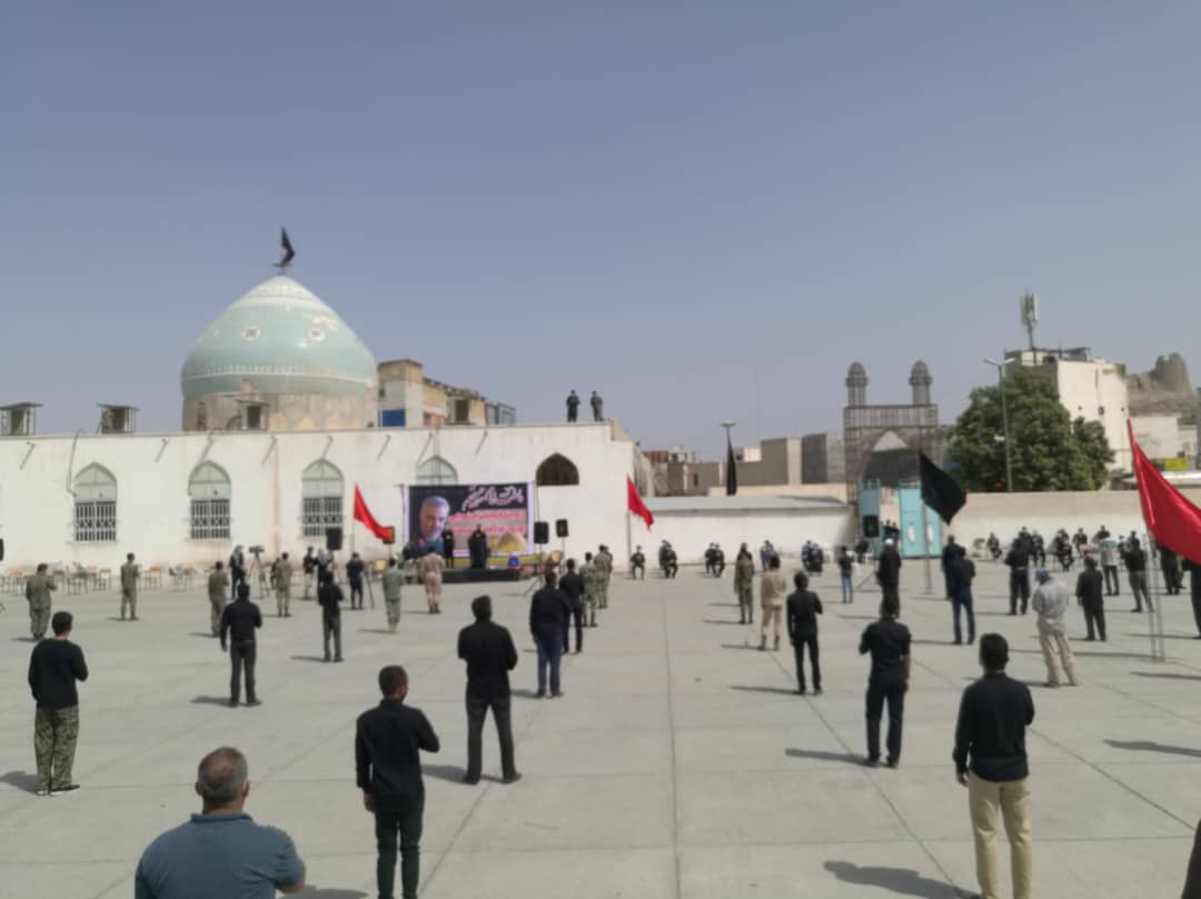 برگزاری مراسم عاشورای حسینی و اقامه نماز ظهر عاشورا در هرمزگان