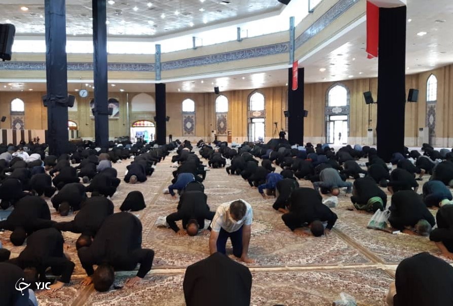 نماز ظهر عاشورا در ایلام اقامه شد + تصویر