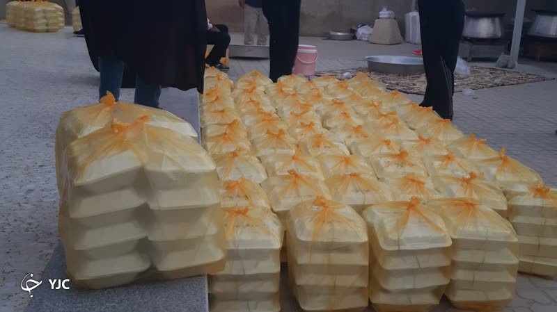 توزیع ۶ هزار پرس غذای گرم بین نیازمندان در شیراز