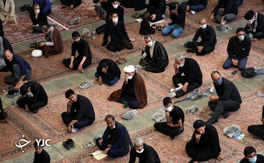 آیین مقتل خوانی روز عاشورا در قم برگزار شد+تصاویر