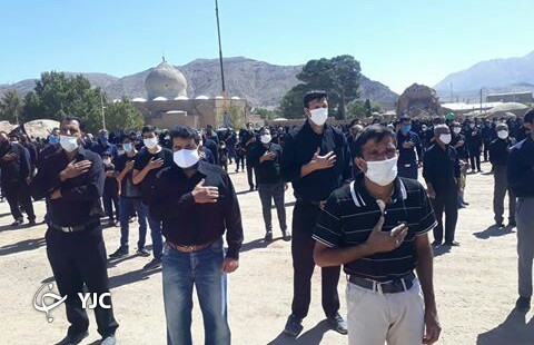 مراسم عزاداری در کوهبنان 