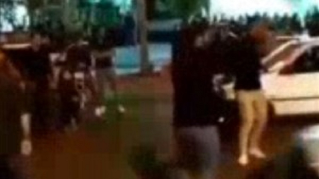 زیر گرفتن عزاداران حسینی در شهر قدس