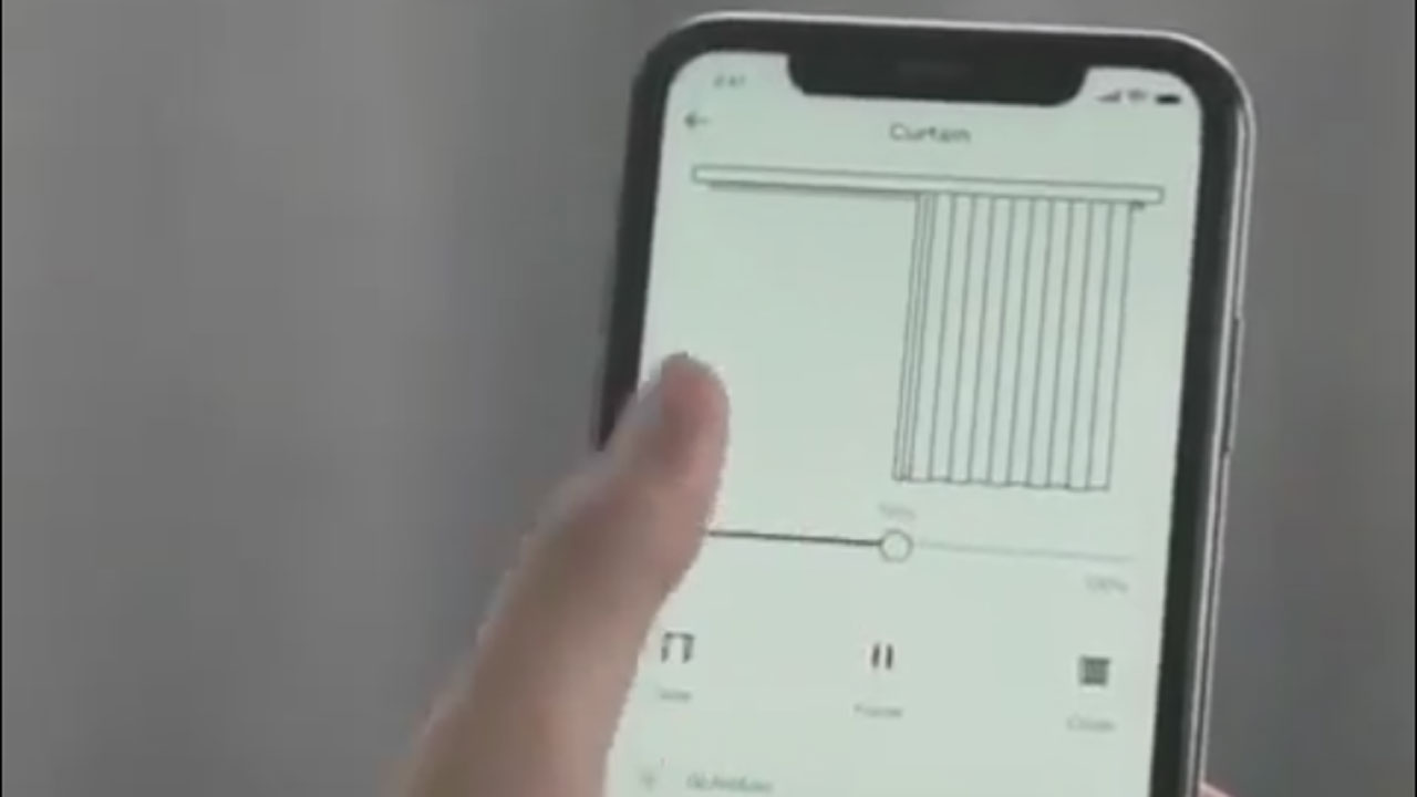بدون دخالت دست پرده‌ها را کنار بزنید + فیلم
