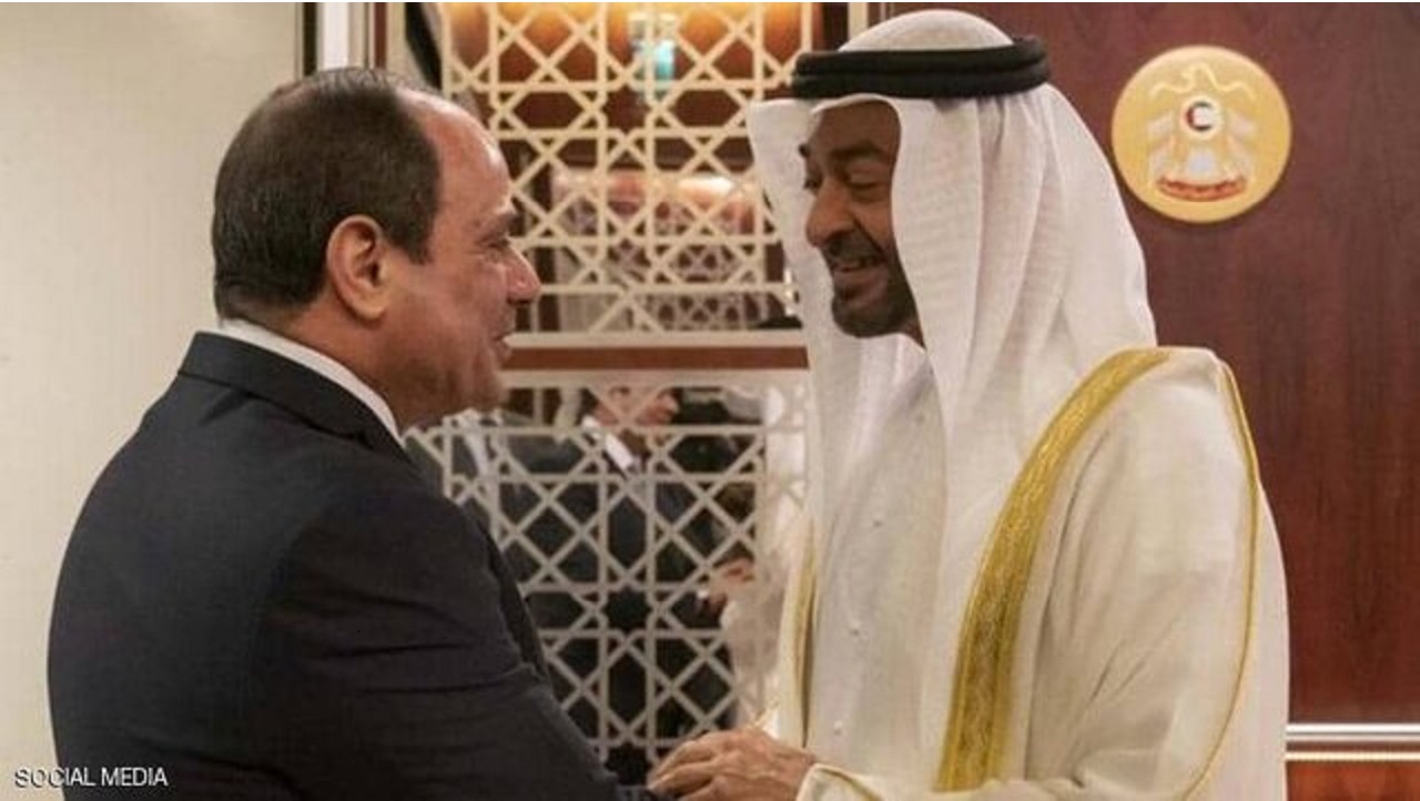 گفت و گوی تلفنی ولی عهد ابوظبی و رئیس جمهور مصر درباره تحولات منطقه و جهان