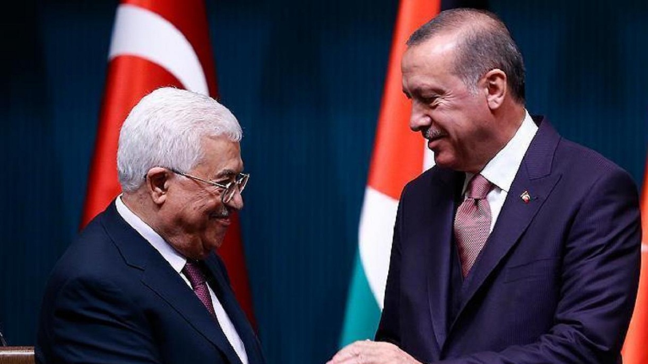 گفتگوی تلفنی محمود عباس با اردوغان درباره فلسطین