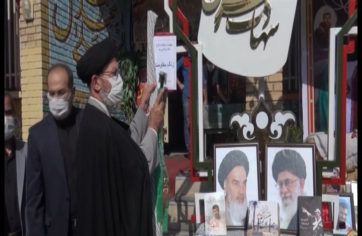 نواخته شدن زنگ " ایثار و مقاومت" در مدارس همدان