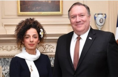 پمپئو و مسیح علینژاد