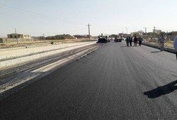 آغاز آسفالت طرح بلوار شهید بهشتی برزول نهاوند