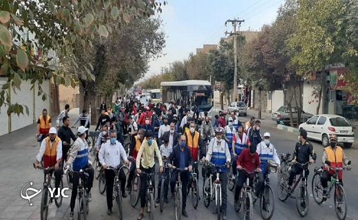 همایش آسمون آبی، رکاب سبز به ایستگاه آتش نشانی رسید+ تصاویر