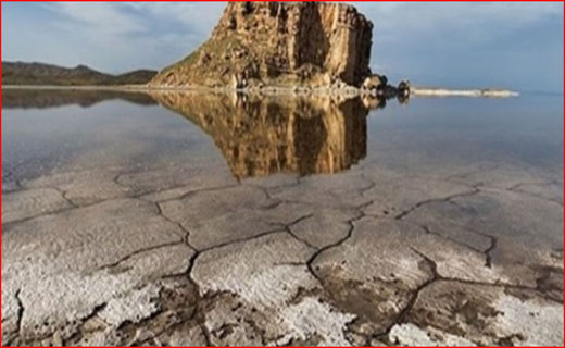 نفس دریاچه ارومیه به شماره افتاد/ افزایش تبخیر و کاهش تراز دریاچه