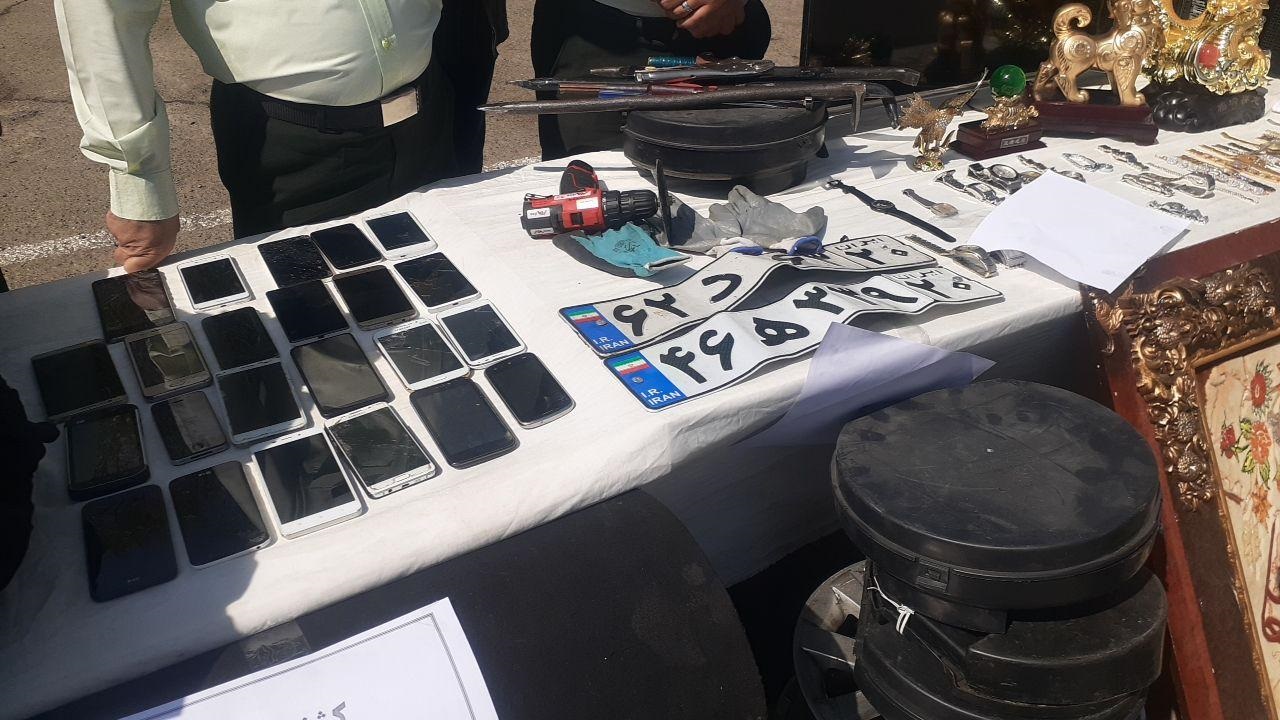 دستگیری باند ۱۰ نفره سارقان منازل پایتخت در طرح کاشف پلیس