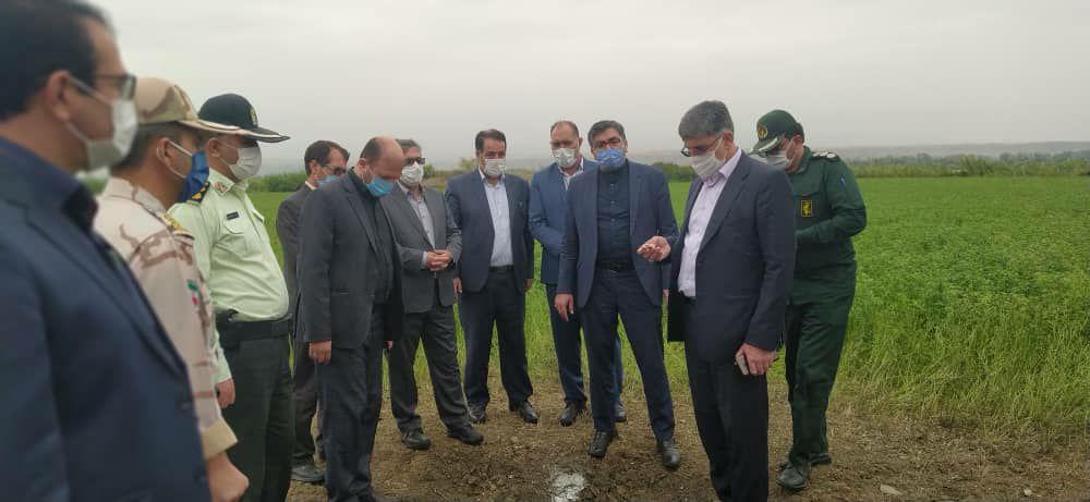 حضور هیئتی از کمیسیون امنیت ملی در مناطق مرزی ایران و جمهوری آذربایجان