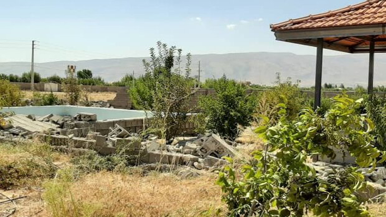 توقف ساخت و ساز غیرمجاز در روستای شکر آباد منطقه سیاخ دارنگون