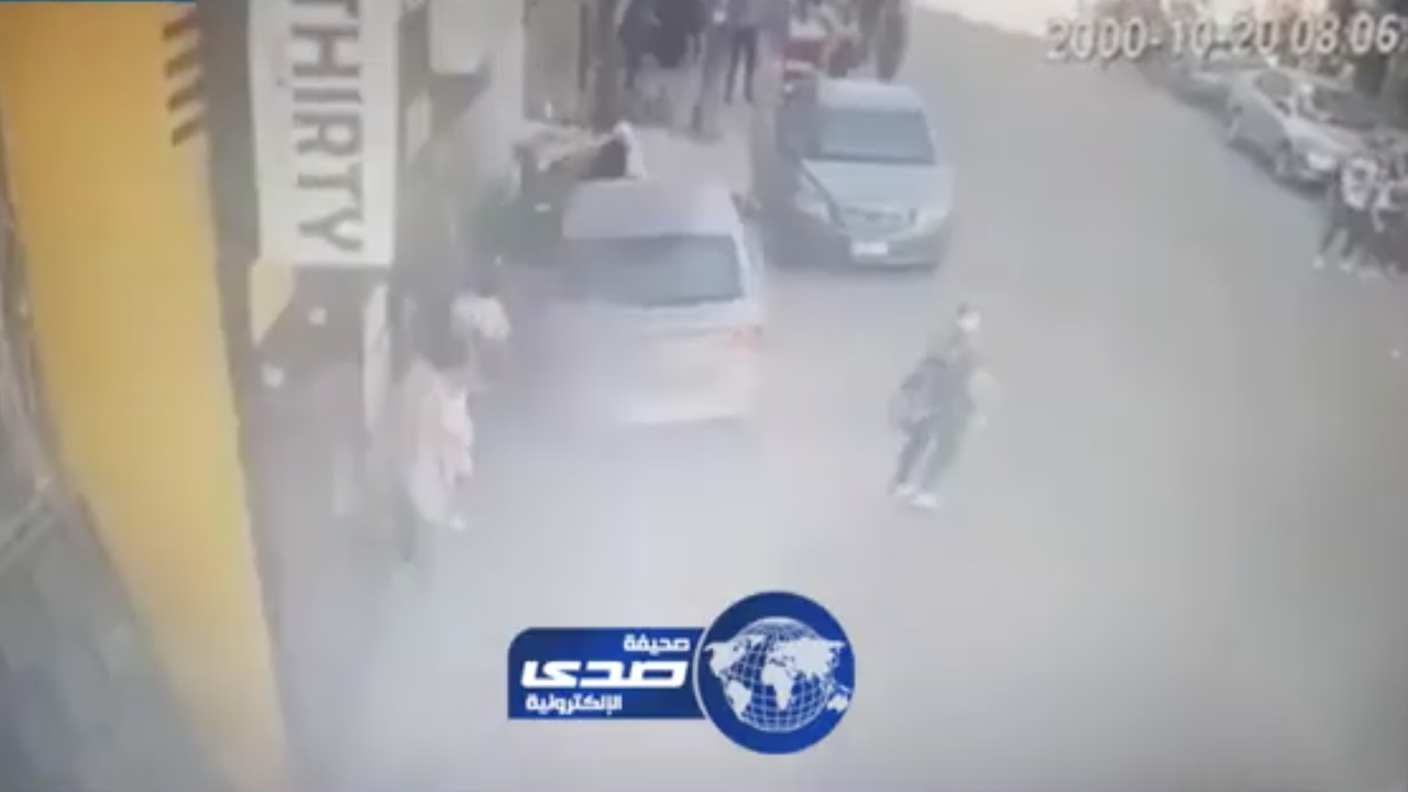 زیر گرفته شدن ۳ شهروند توسط فرزند تاجر بزرگ قاهره