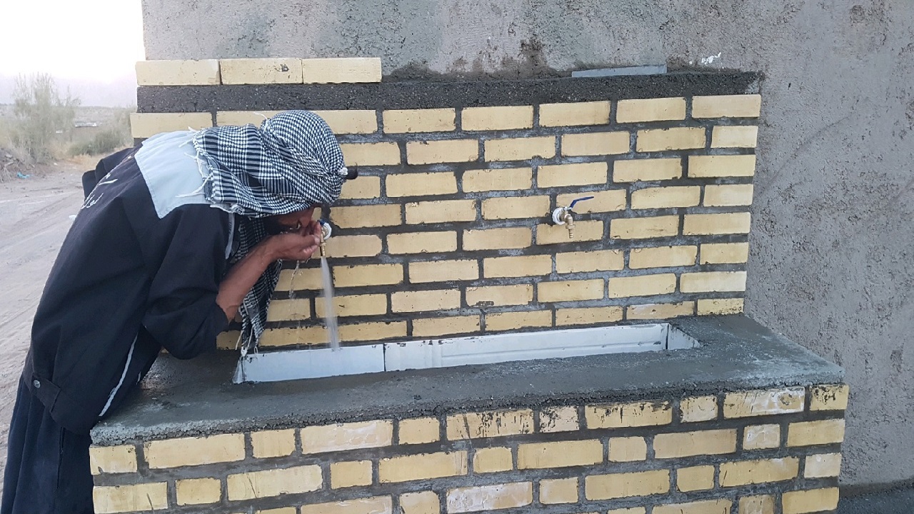 بهره برداری از طرح آبرسانی پایدار به ۴۰ محله عشایری زیرکوه