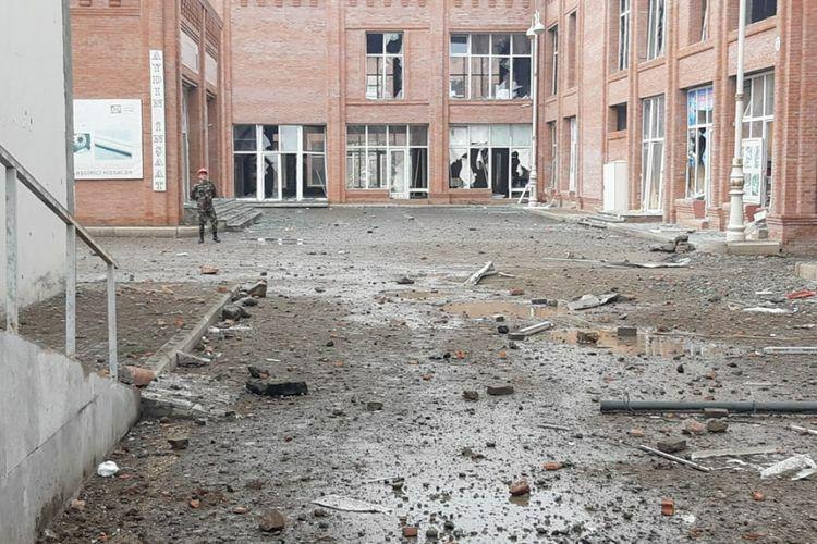 حمله موشکی مجدد ارمنستان به شهر&zwnj;های &laquo;گنجه&raquo; و &laquo;بیلقان&raquo; جمهوری آذربایجان