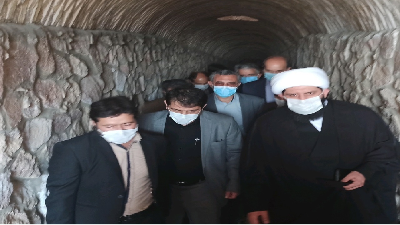 بهره برداری از سازه آبخیزداری قنات بلده فردوس