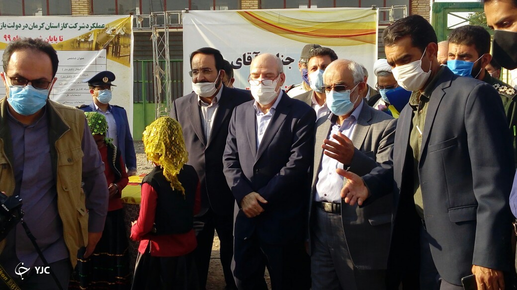 ۱۴ طرح گازرسانی در شهداد به بهره برداری رسید