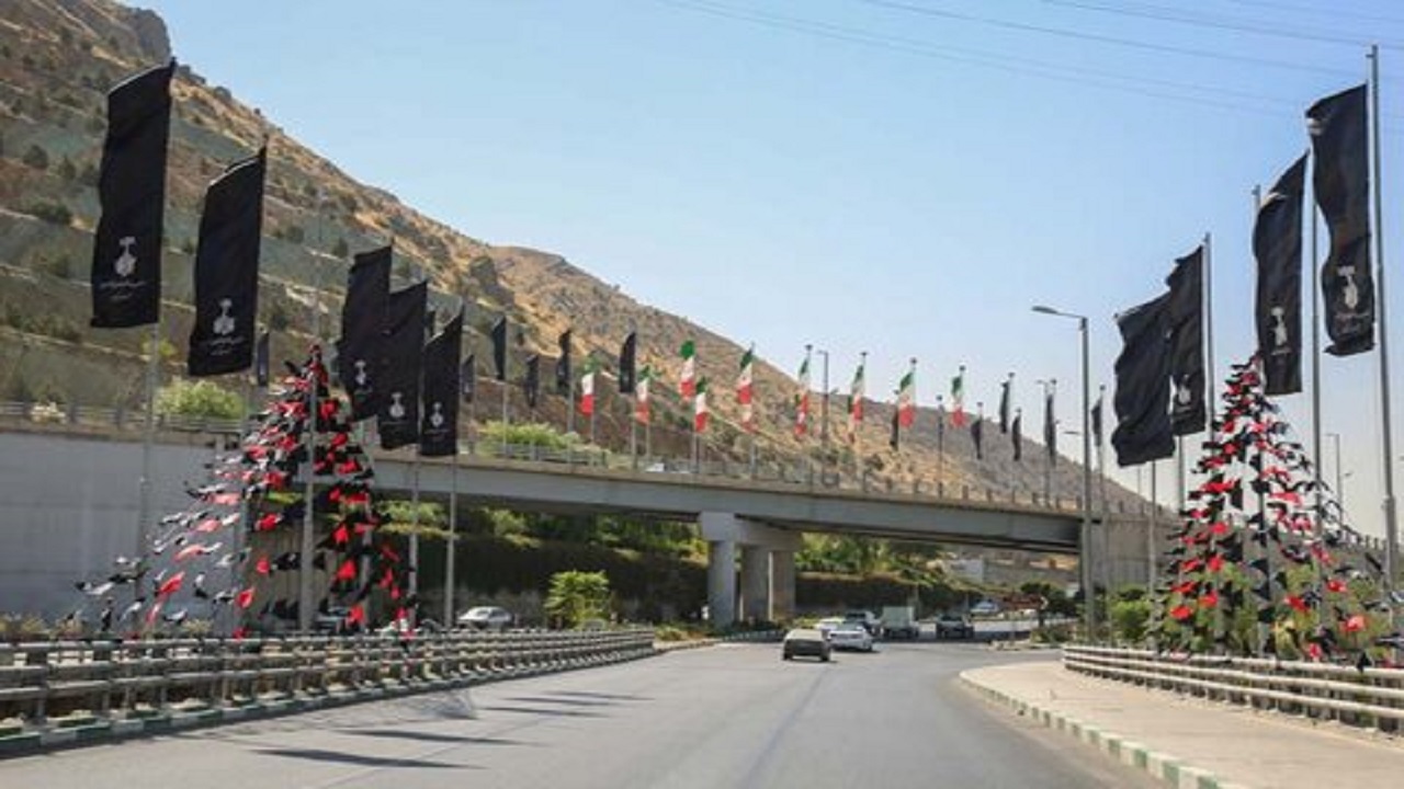 کرج سیاه پوش می‌شود