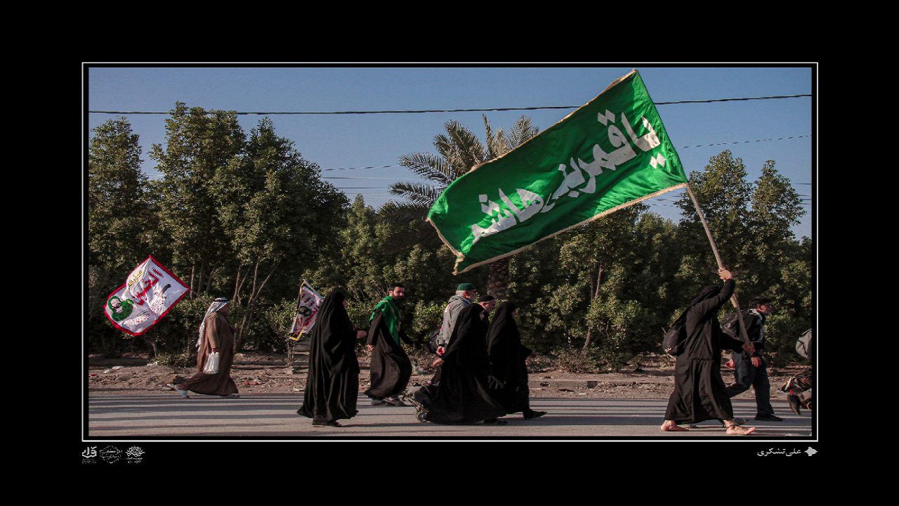 برپایی نمایشگاه عکس "بهشت اربعین" در قزوین