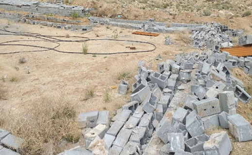 کشف زمین خواری ۱۶ میلیارد ریالی در جزیره هرمز
