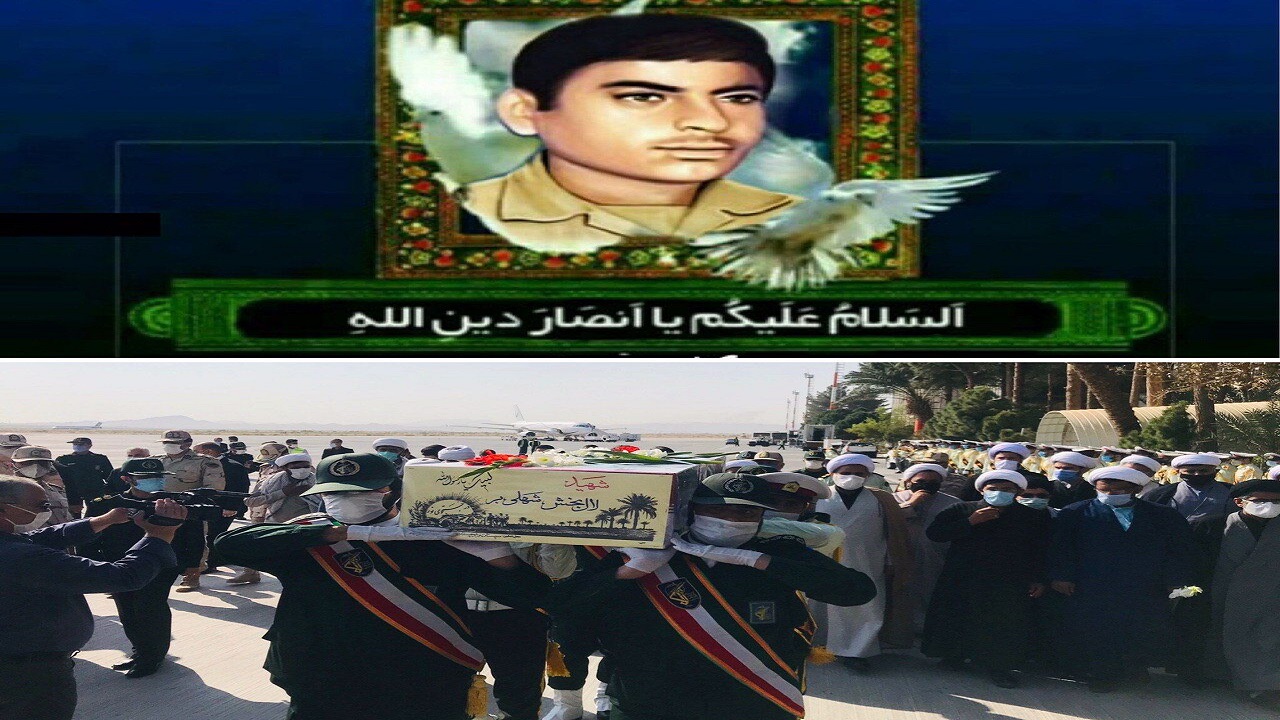 پیکر شهید تازه تفحص شده در زاهدان تشییع شد