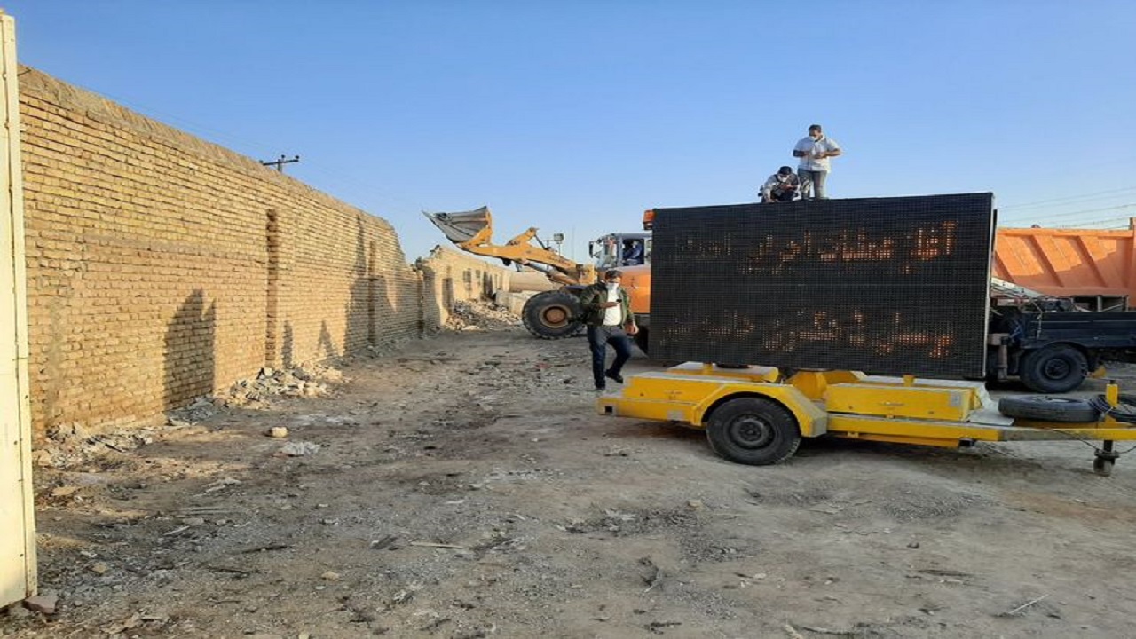 آغاز عملیات اجرایی بزرگترین بوستان حاشیه شهر مشهد