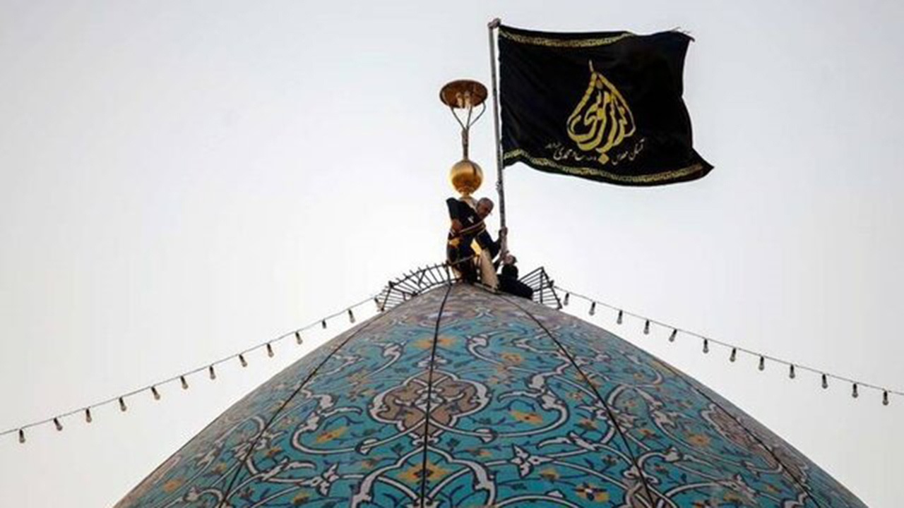 سوگواری دهه آخر صفر در حرم شاهچراغ (ع)