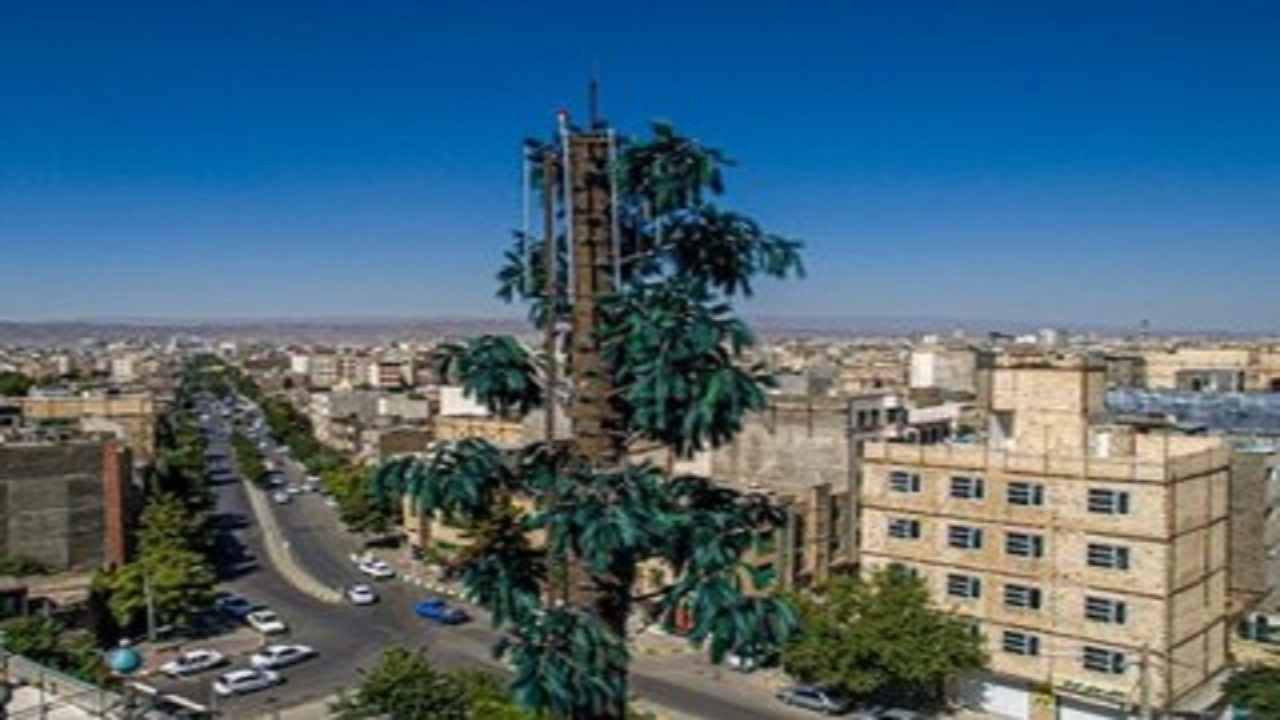 دومین دکل درختی مخابراتی در مشهد نصب شد
