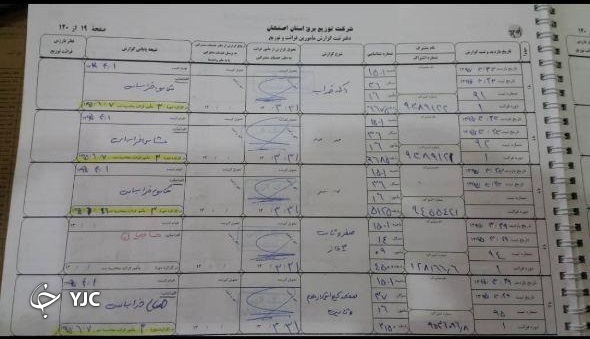 کنتور برقی که ۱۲ سال خاموش بود + سند