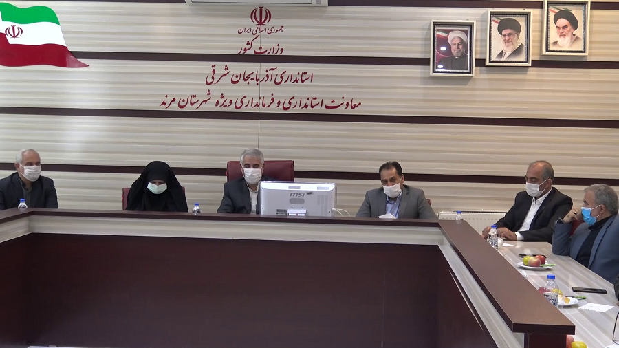 افتتاح پل زیرگذر مسیر ریلی دولت آباد مرند در دهه فجر